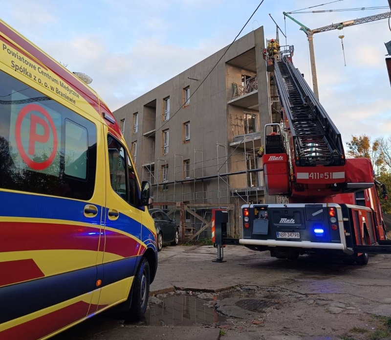 Tragiczne zdarzenie w Braniewie. Nie żyje mężczyzna