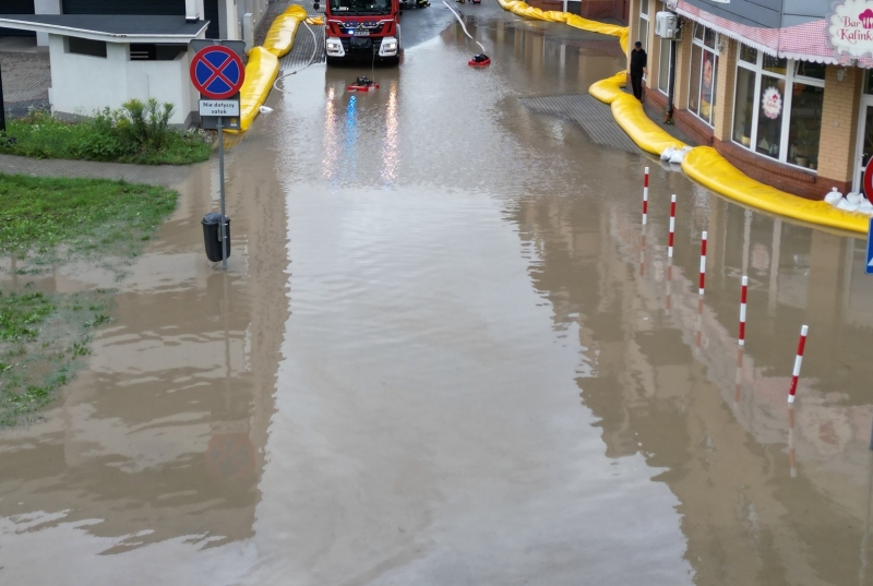 Elbląg w gotowości. Służby monitorują Kumielę. Prezydent zwołał sztab kryzysowy