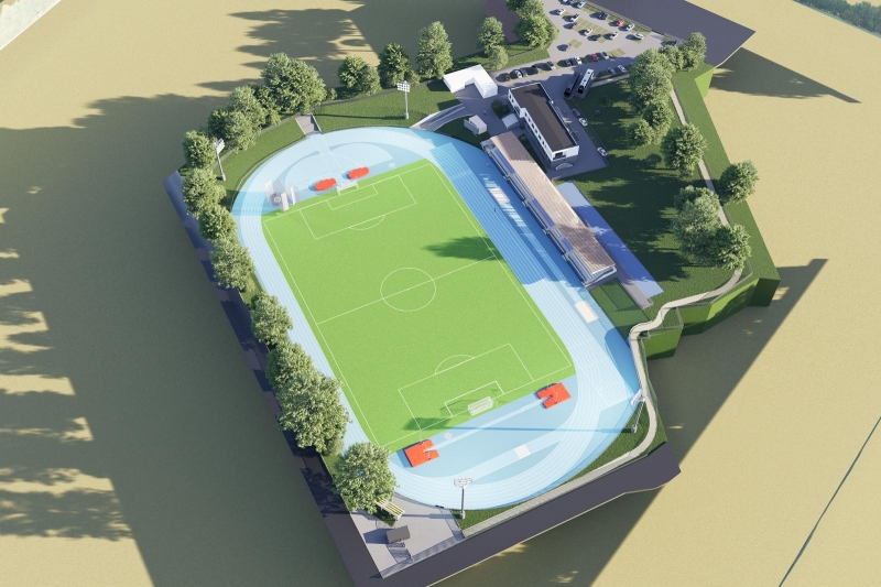 Nowoczesny stadion w Elblągu coraz bliżej. Ratusz zaprezentował wizualizację nowej areny sportowej