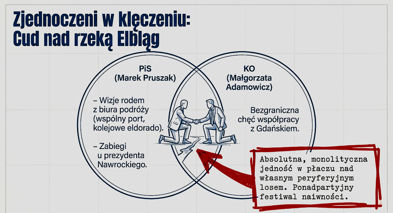 Edmund Szwed. Dlaczego Elbląg, chce zostać „ubogim krewnym” Gdańska?