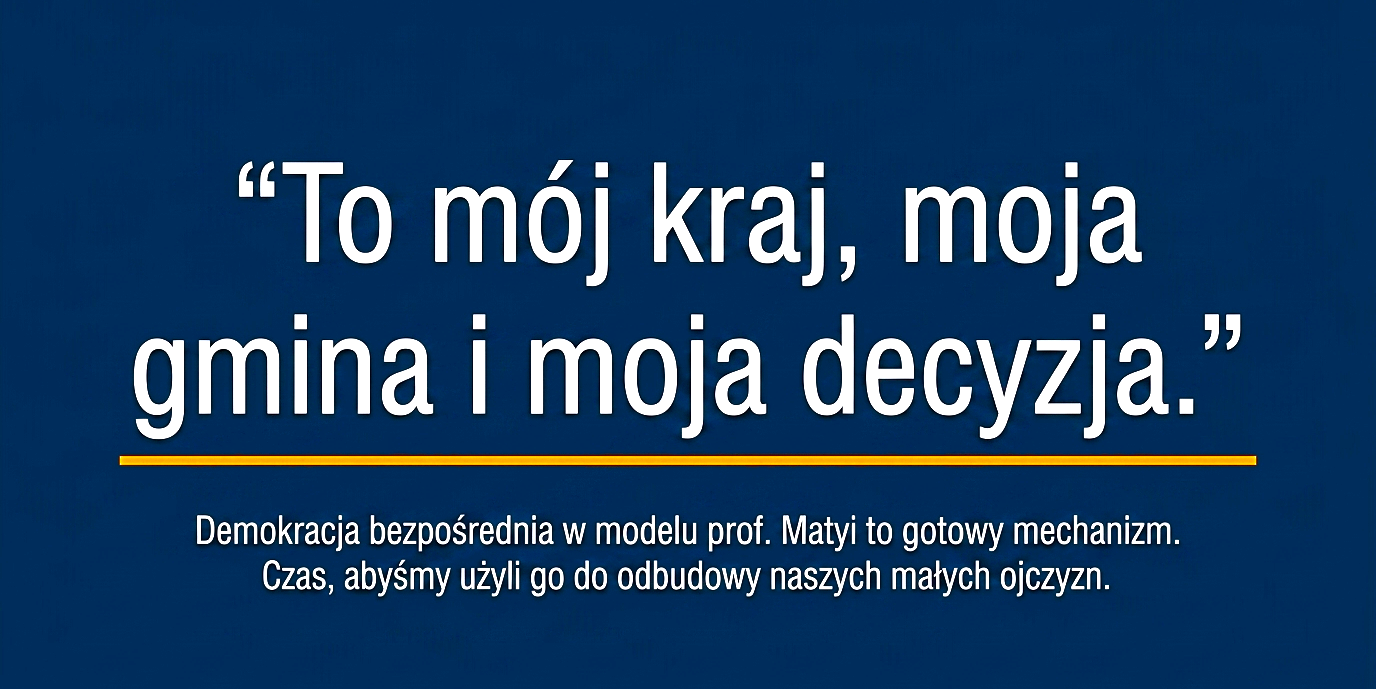 Edmund Szwed. Przestań być pionkiem w rękach lokalnych polityków!