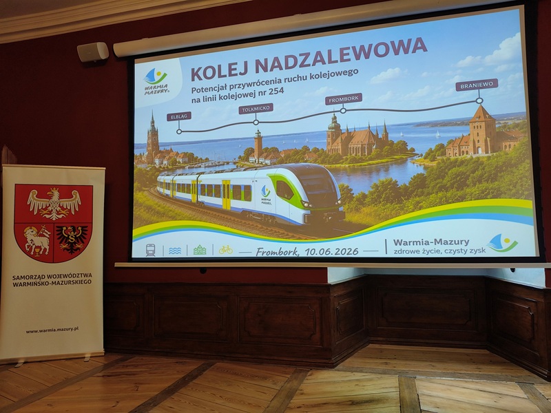 Reaktywacja Kolei Nadzalewowej. Samorządowcy i eksperci podjęli najważniejsze decyzje