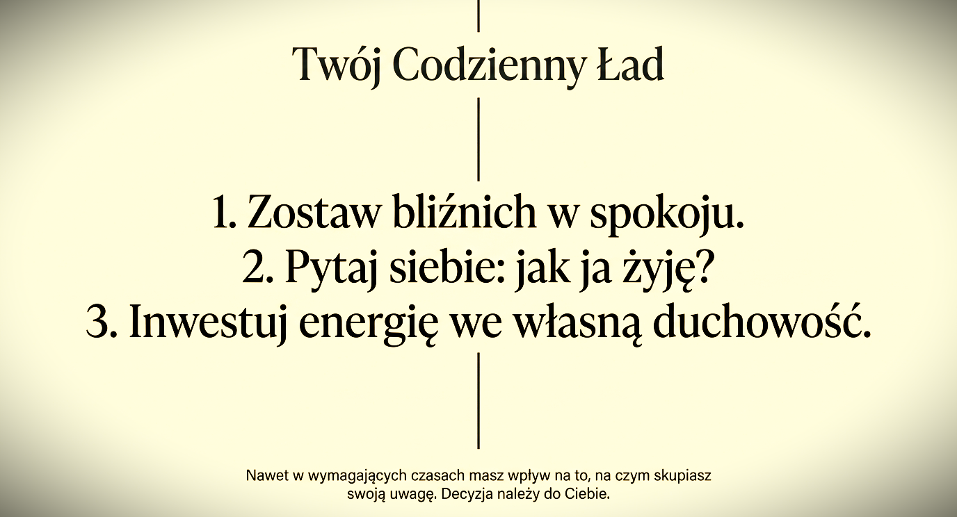 Edmund Szwed. O sobotnim milczeniu, które stać się może walutą Duszy