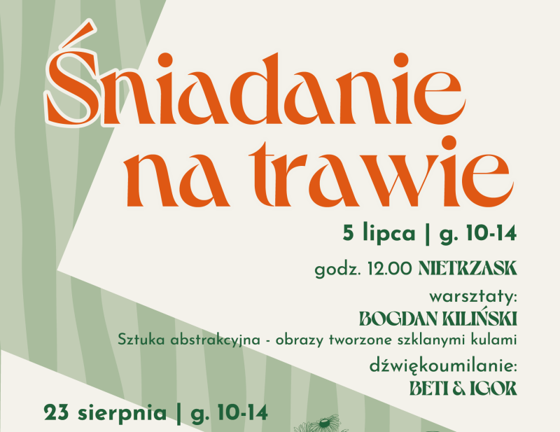 Twórcza niedziela pod gołym niebem. „Śniadanie na trawie” powraca do Centrum Sztuki Galeria EL