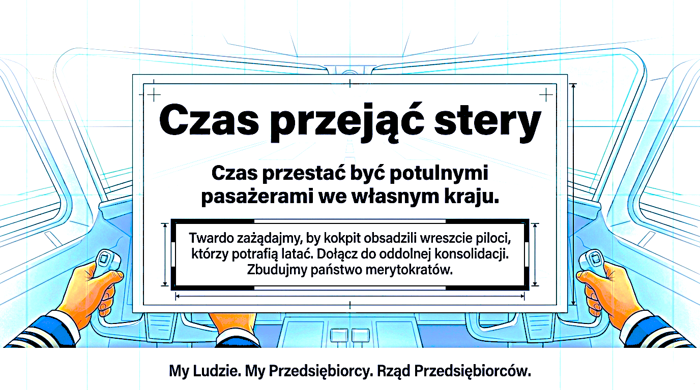 Niezręczni w kokpicie, czyli wnioski o stanie polskiego państwa i drodze jego ratunku